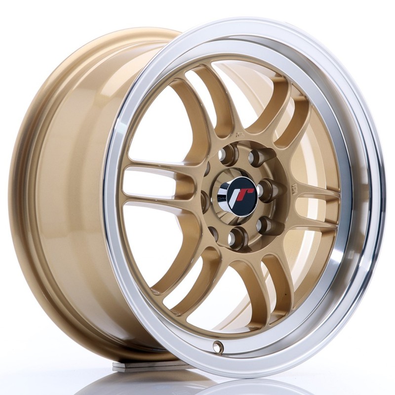 Cerchi in lega Japan Racing JR7 15x7 ET38 4x100-114 Gold w