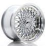 Cerchi Japan Racing JR9 17x10 ET20 5x112-120 Silver w-Machined Lip