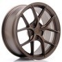 Cerchi in lega Japan Racing SL01 18x8 ET20-40 5H BLANK Matt Bronze