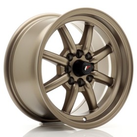 Cerchio in Lega JR Wheels JR19 14x7 ET0 4x100 Gun Metal