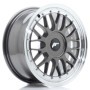 Cerchi Japan Racing JR23 16x7 ET20-45 BLANK Hyper Gray w-Machined Lip