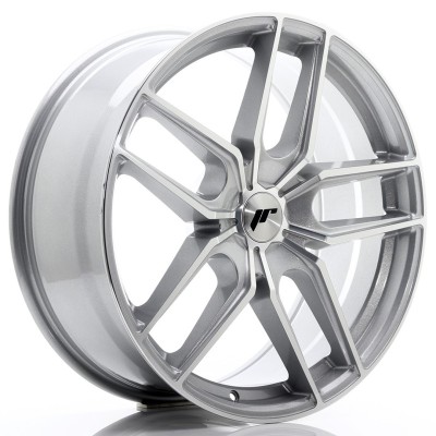 Cerchi Japan Racing JR25 20x8,5 ET20-40 5H BLANK Silver Machined Face