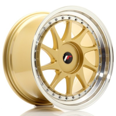 Cerchi in lega Japan Racing JR26 18x9,5 ET20-40 BLANK Gold w-Machined Lip