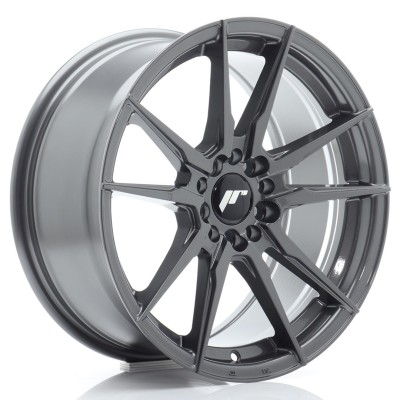 Cerchi in lega Japan Racing JR21 17x8 ET35 5x108-112 Hyper Gray