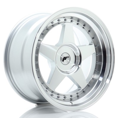 Cerchi Japan Racing JR6 18x10,5 ET0-25 BLANK Silver Machined Face