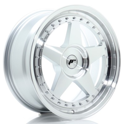 Cerchi Japan Racing JR6 18x8,5 ET20-40 BLANK Silver Machined Face