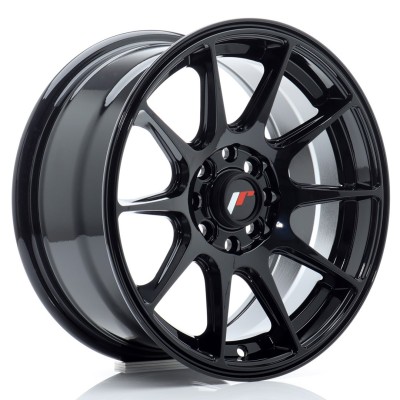 Cerchi in lega Japan Racing JR11 15x7 ET30 5x100-114 Gloss Black