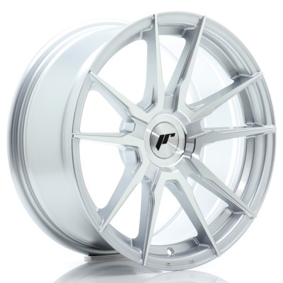 Cerchi in lega Japan Racing JR21 17x8 ET20-35 BLANK Silver Machined