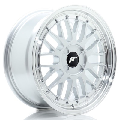 Cerchi Japan Racing JR23 17x7,5 ET20-40 4H BLANK Hyper Silver w-Machined Lip