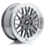 Cerchi in lega Japan Racing JR23 17x7,5 ET20-40 5H BLANK Hyper Gray w-Machined Lip