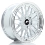 Cerchi in lega Japan Racing JR23 17x7,5 ET20-40 5H BLANK Hyper Silver w-Machined Lip