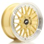 Cerchi in lega Japan Racing JR23 17x8 ET20-45 5H BLANK Gold w-Machined Lip