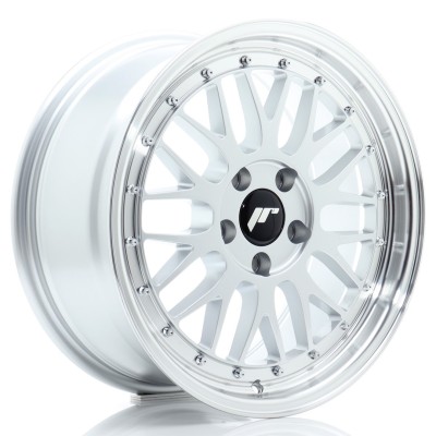 Cerchi Japan Racing JR23 17x8 ET35 5x100 Hyper Silver w-Machined Lip