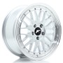 Cerchi Japan Racing JR23 17x8 ET35 5x120 Hyper Silver w-Machined Lip