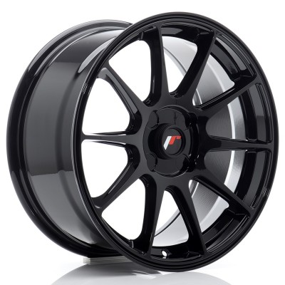 Cerchi in lega Japan Racing JR11 17x8 ET20-35 4H BLANK Gloss Black