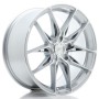 Cerchi in lega Japan Racing JR44 18x8 ET20-42 5H BLANK Silver w- Machined Face