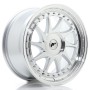 Cerchi Japan Racing JR26 17x8 ET20-35 BLANK Silver Machined Face