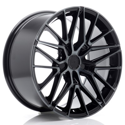 Cerchi in lega Japan Racing JR38 18x9 ET20-45 5H BLANK Black Machined w-Tinted Face