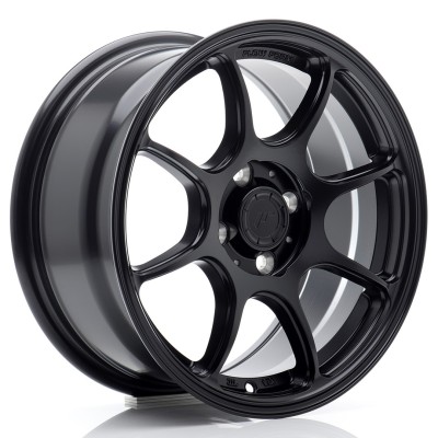 Cerchi in lega Japan Racing SL04 15x7 ET25 4x100 Matt Black