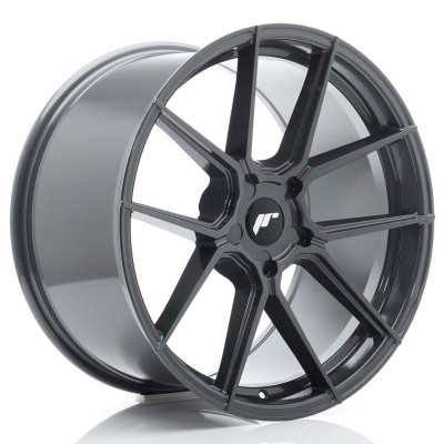 Cerchi Japan Racing JR30 20x10 ET20-48 5H Blank Hyper Gray