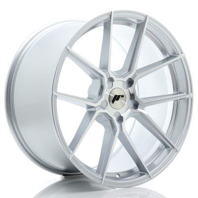 Cerchi in lega Japan Racing JR30 20x10 ET20-48 5H BLANK Silver Machined Face