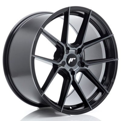 Cerchi Japan Racing JR30 20x9 ET20-35 5H BLANK Black Machined w-Tinted Face